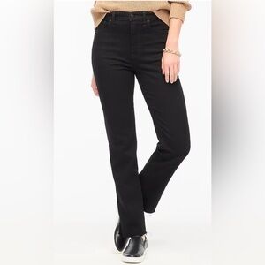 J Crew Factory Black stovepipe straight jean signature stretch 29 TALL NWT BU813